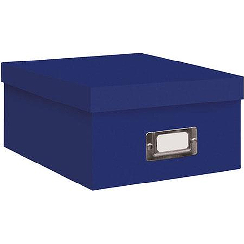Pioneer Scrapbook Storage Box, Bright Blue