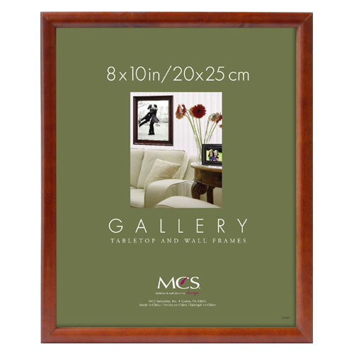 MCS Bullnose Tabletop 8x10 Picture Frame Walnut Same Shipping Any Qty 