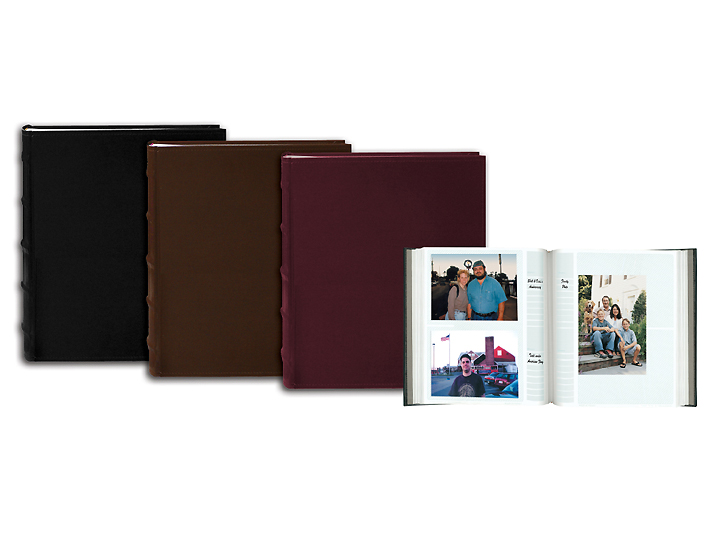 Brown Pioneer Photo Albums CLB-257/BN 200-Pocket European Bonded Leather Photo Album for 5 by 7-Inch Prints 