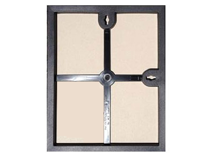 MCS 16x20 Inch Matted Format Frame with 1 8x10 Inch Opening, Black (29187):  Buy Online at Best Price in UAE 