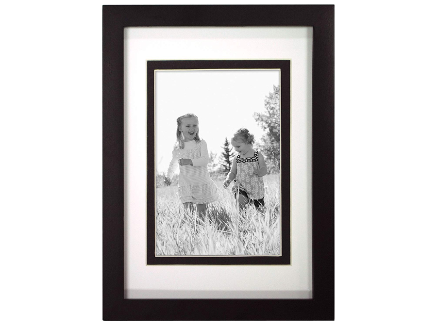 MCS 11x14 Wood Floating Picture Frame Black Same Shipping Any Qty 