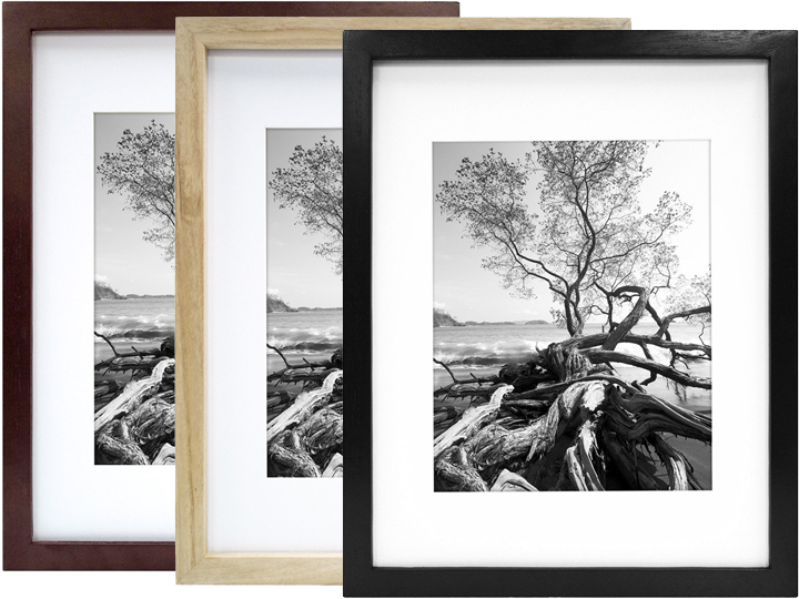 WOODWORKS DARK-ESPRESSO Matted 16x20/11x14 by FRAMATIC® - Picture