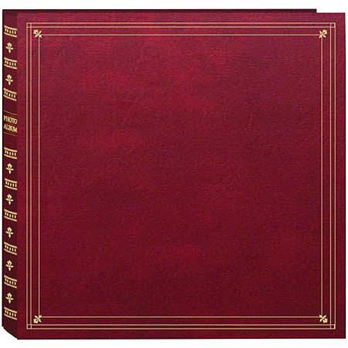 Pioneer Photo Albums Collage Frame Embossed Travel Photo Album, Brown 12x12  Inches