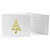 Typography Christmas Tree Photo Folders For 4x6 (25 Pack)