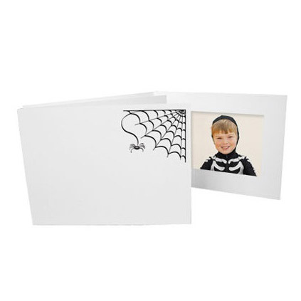 Halloween Spider Web Photo Folders For 4x6 (25 Pack)